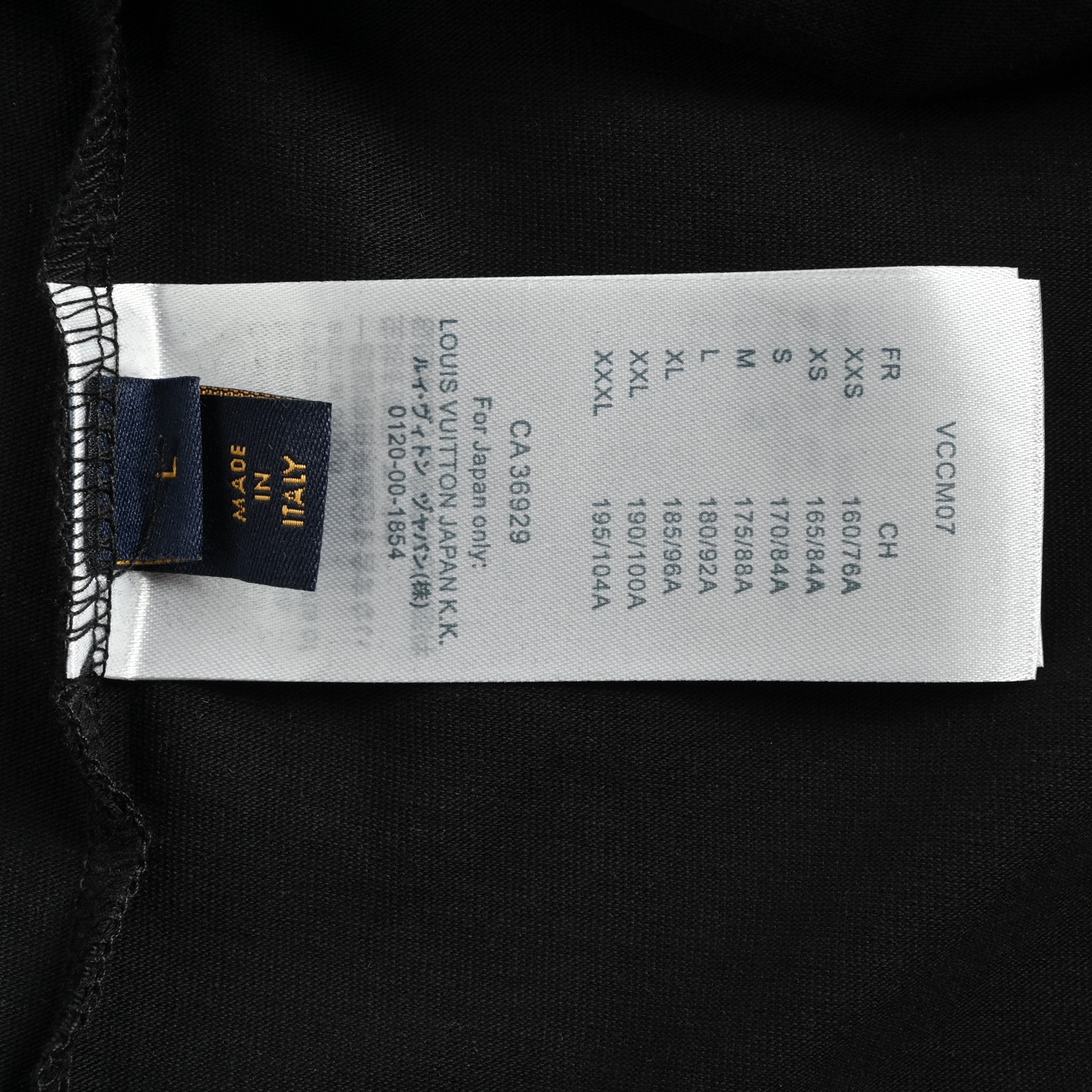 Louis Vuitton 25ss collar stitching logo laminated short sleeves