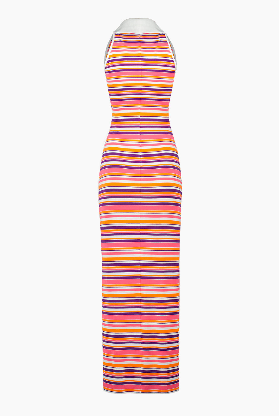 Vestido maxi sin mangas y escote en V