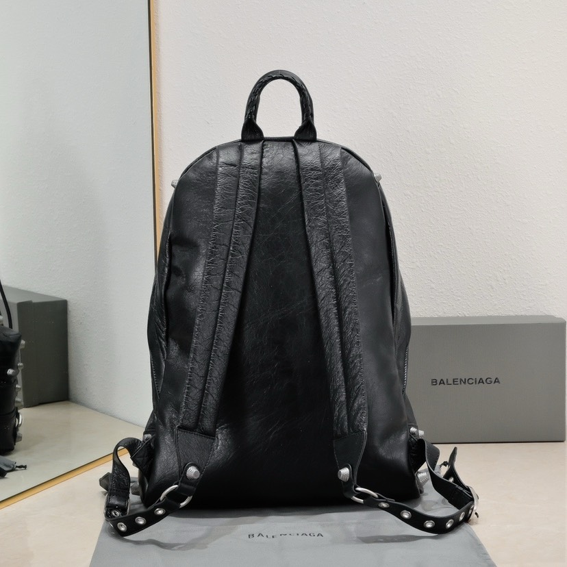 Balenciaga Rivet Font Backpack