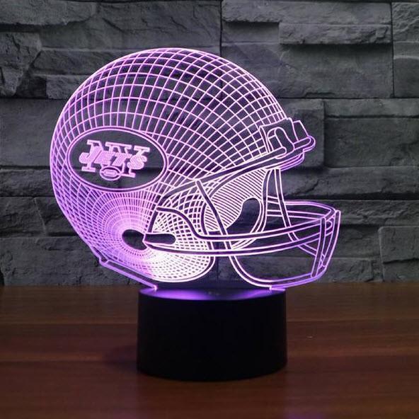 NEW YORK JETS 3D LED LIGHT LAMP
