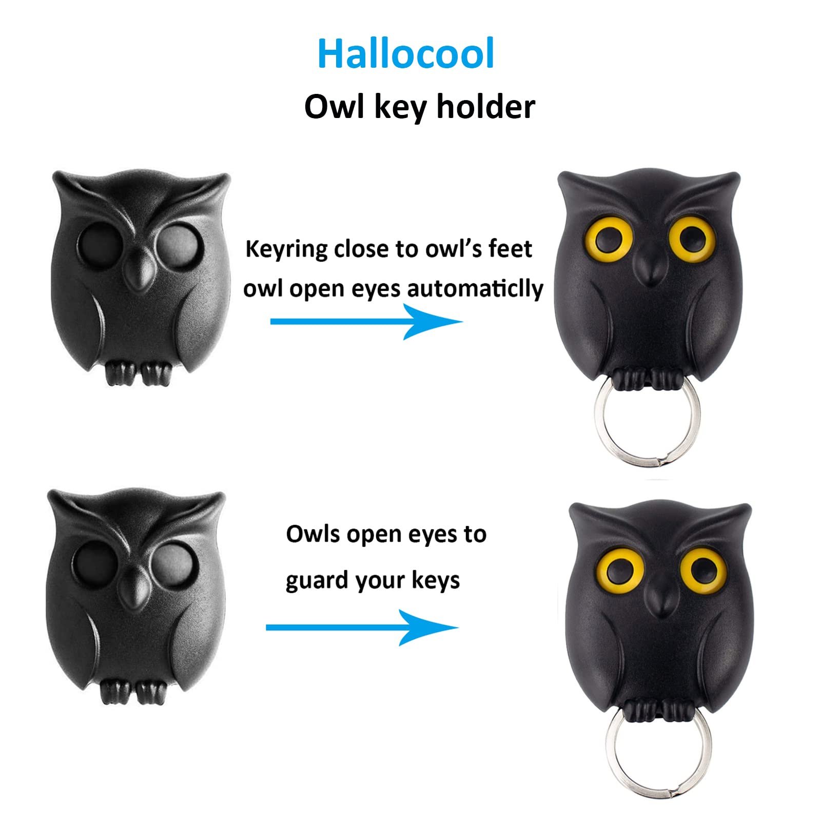 ✨Today's special price is 9.99$-Owl Keychain🦉