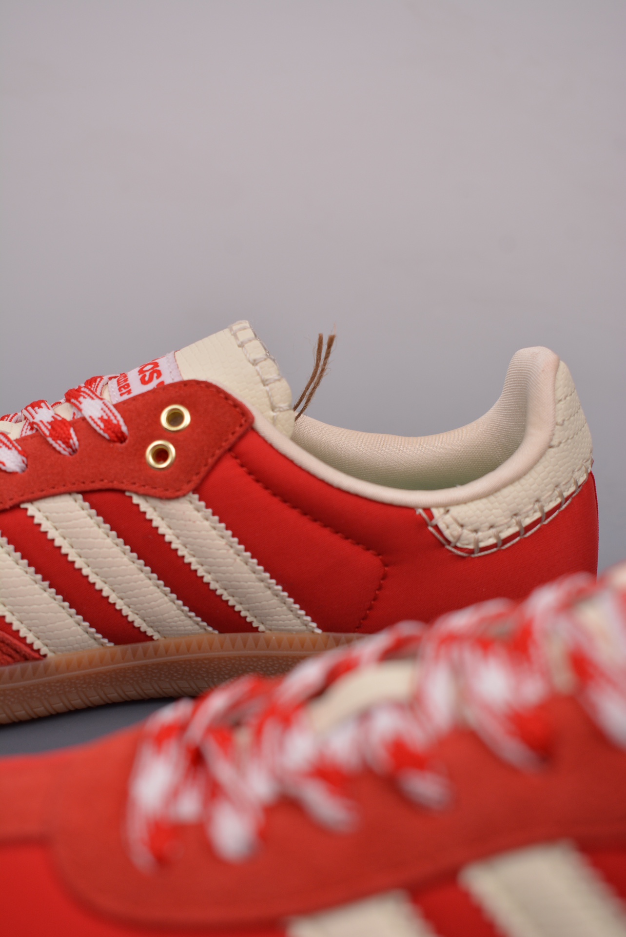 Wales Bonner x Adidas Originals Samba Red Beige White GY6612