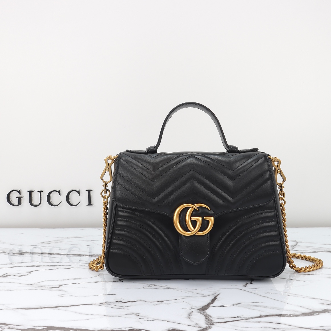 Gucci GG Marmont medium tote 498110 DTDIT 1000