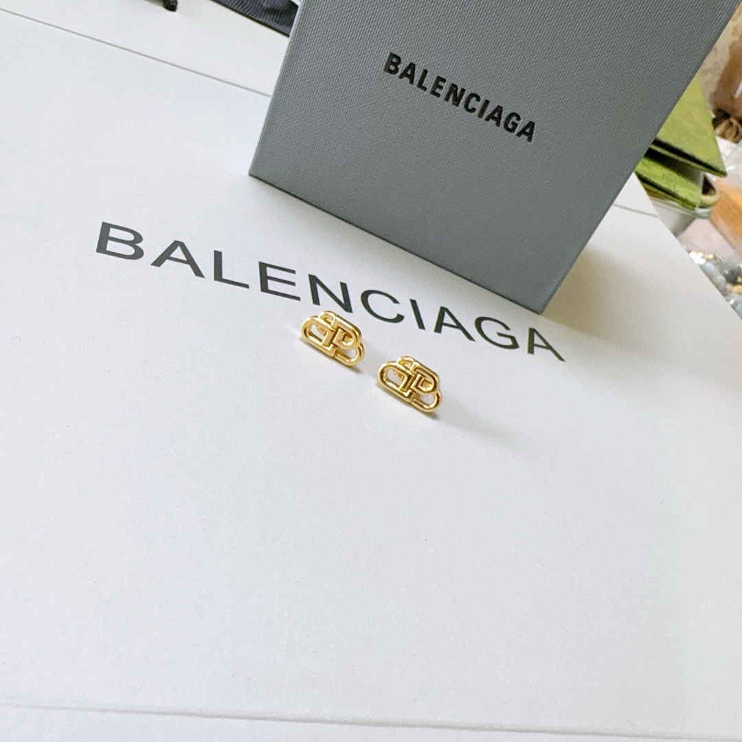 Balenciaga BB earrings