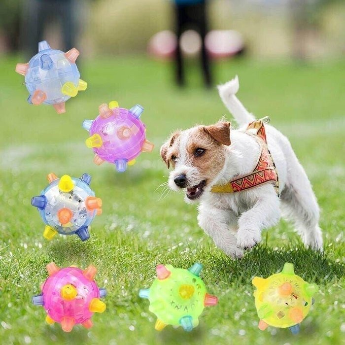 (💥Last Day Promotions-50% OFF)--Upgraded version- Jumping activation ball for dogs and cats--BUY 3 GET 2 FREE & FREE SHIPPING
