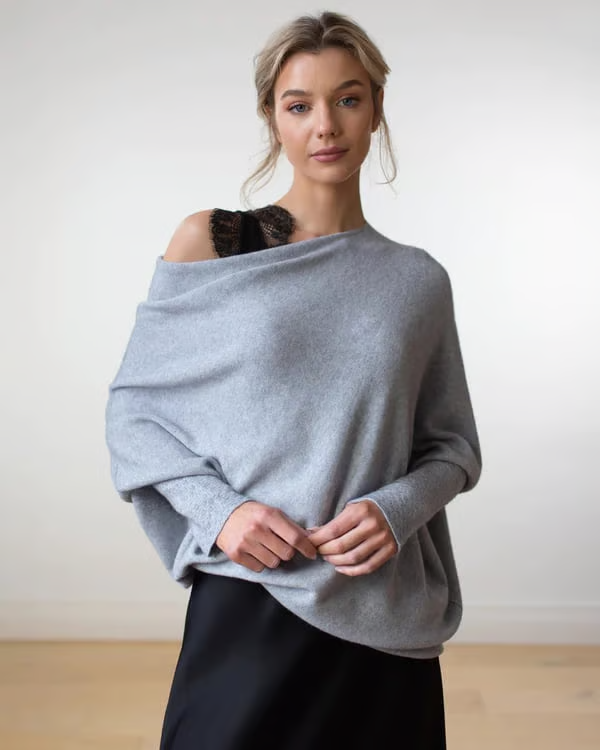 🔥LAST DAY 70% OFF🔥Asymmetric Draped Jumper✨