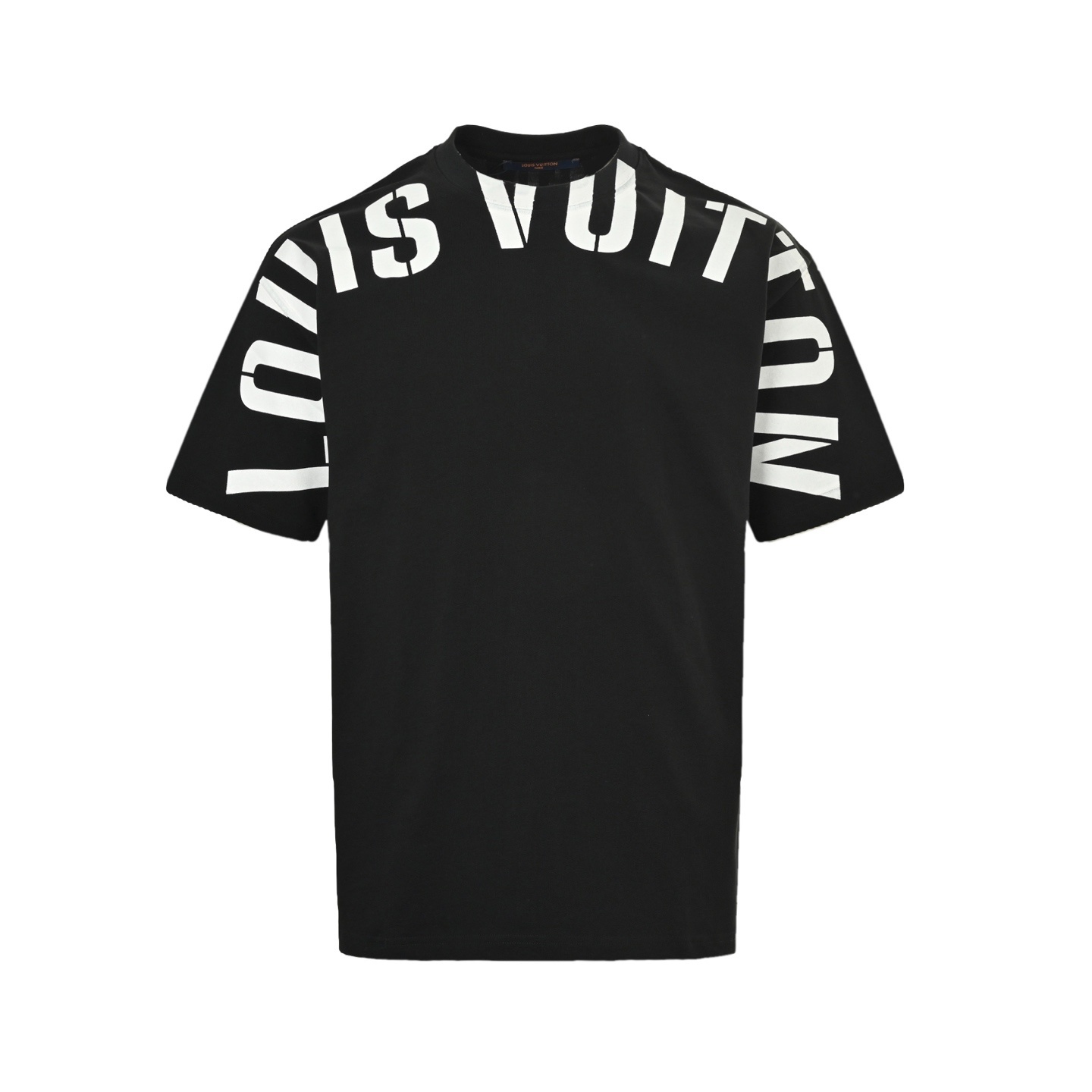 Louis Vuitton 25ss lettering logo printed short-sleeved shirt