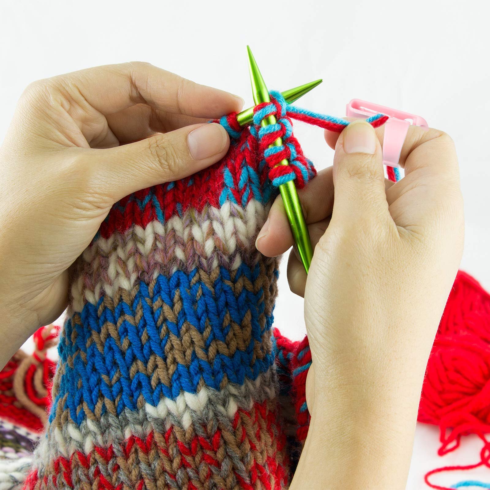 🔥Yarn Guide Ring Crochet Knitting Tool
