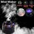 🔥12 LED light Ultrasonic Mist Maker Fogger🎃