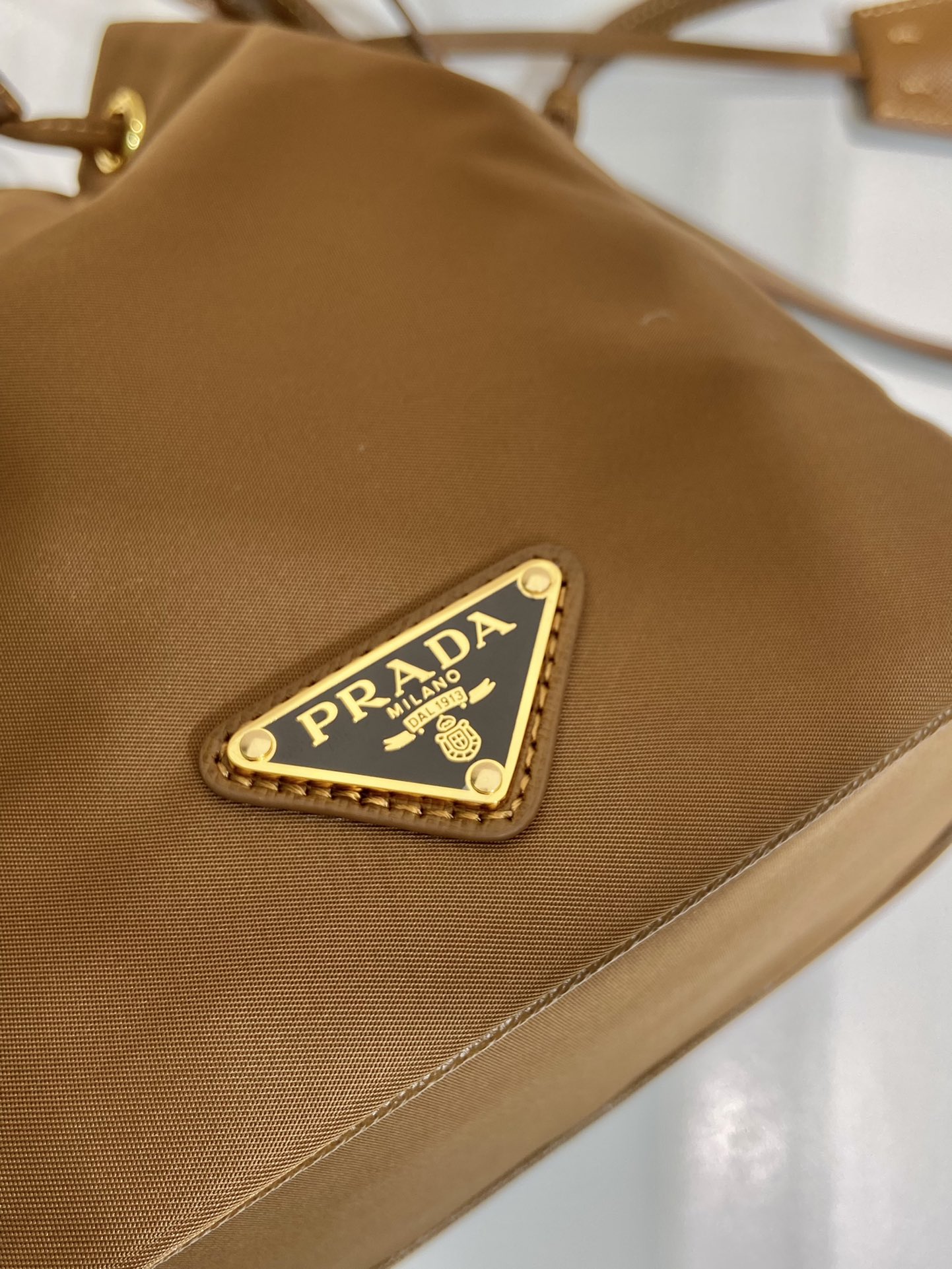 Prada Nylon Bucket Bag 1BE067