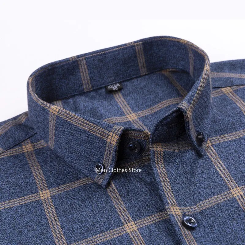 Everett Cotton Plaid Shirt