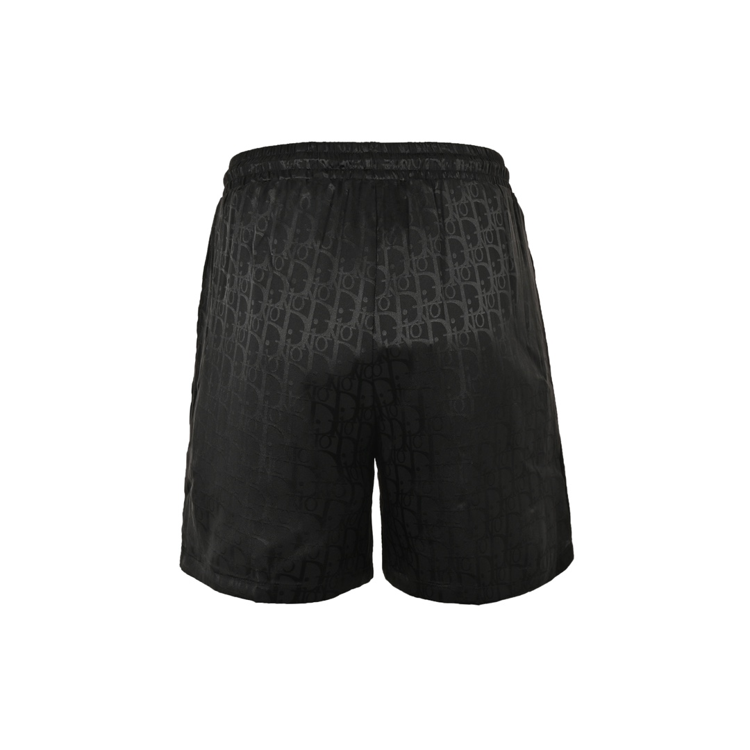 Dior 24ss old flower pattern jacquard beach shorts