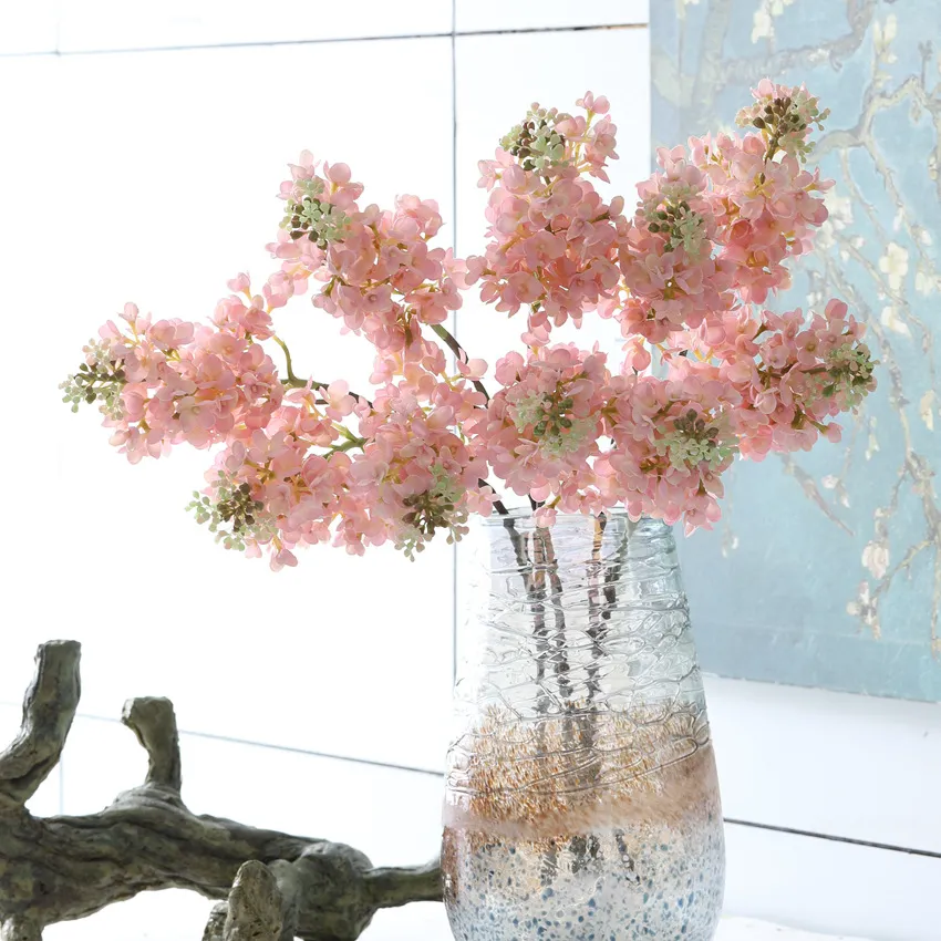 💐💐High Quality Artificial Lilac Bouquet 🔥（ Home Decor Wedding Table Room Decor Gift）