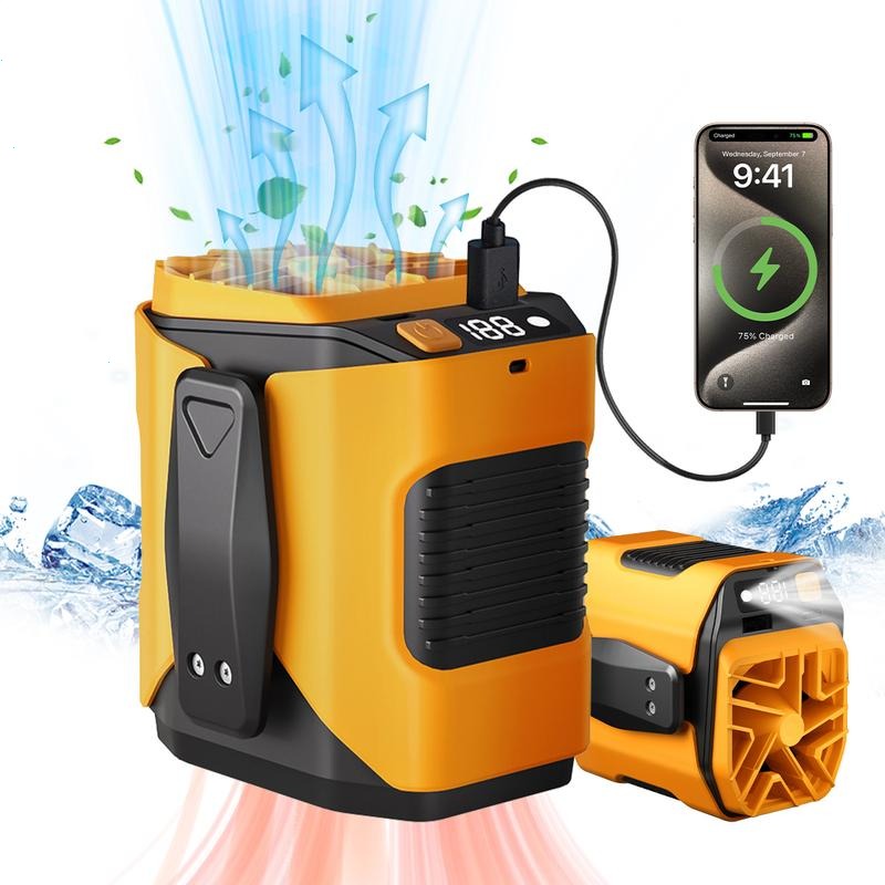 💥ON SALE💥Upgrade Personal Portable Waist Clip Fan,10 Speeds 10000RPM Strong Airflow