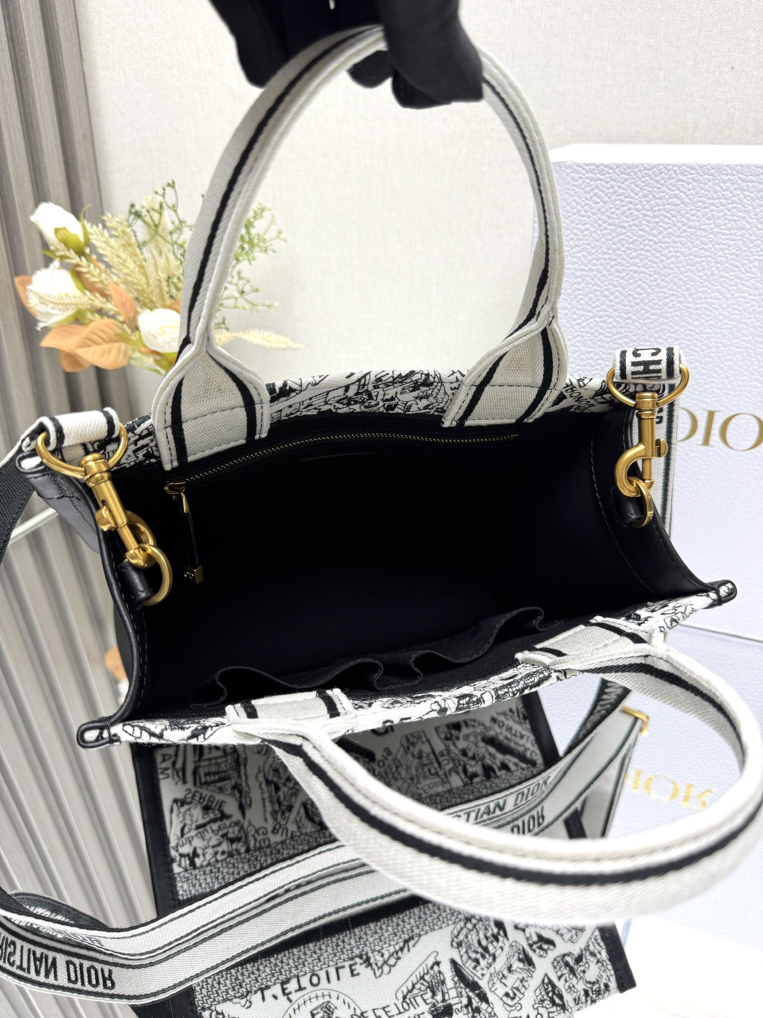 Dior Mini Book tote bag