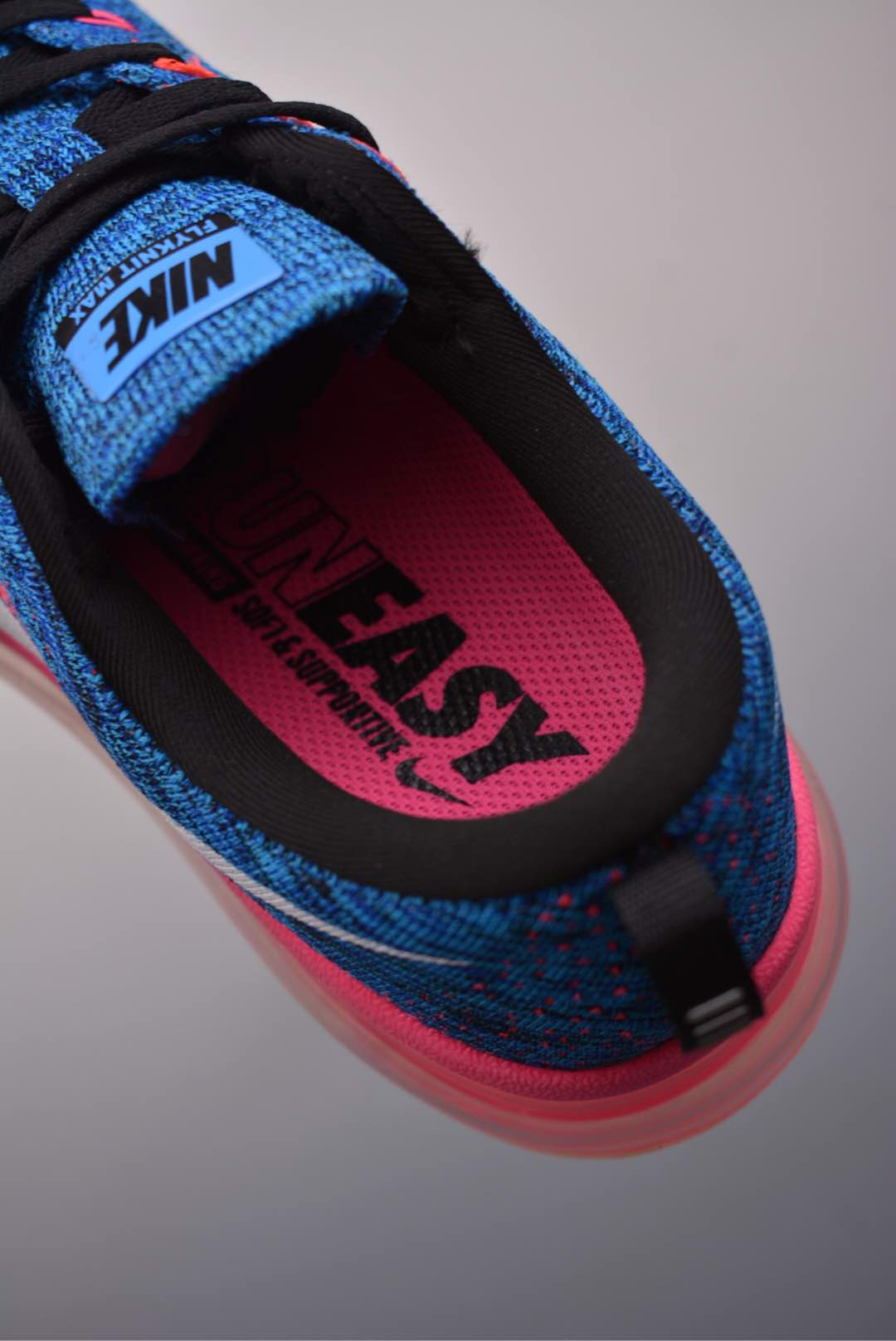 Nike Flyknit Air MaxBlue Glow Pink 620469-014