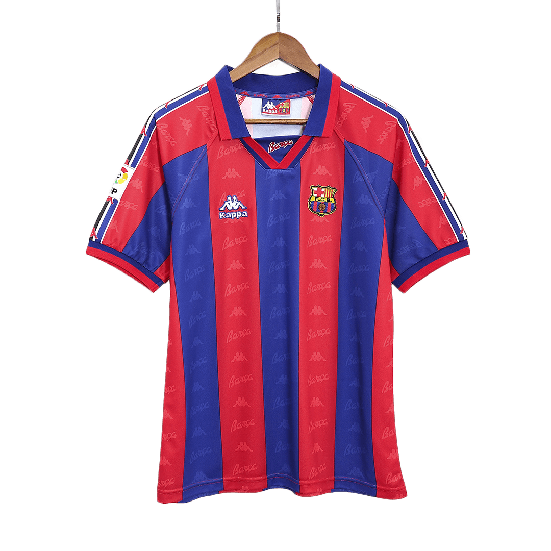 Details:  Version:  Fan Edition   Designed for: Men Embroidered; Logo 100% polyester and keeps you dry Product color: red&blue  Model size reference:  180cm/84kg (5.9ft/185lbs) Chest size: 106cm Replica size L/Authentic size XL (Size difference within 2-3