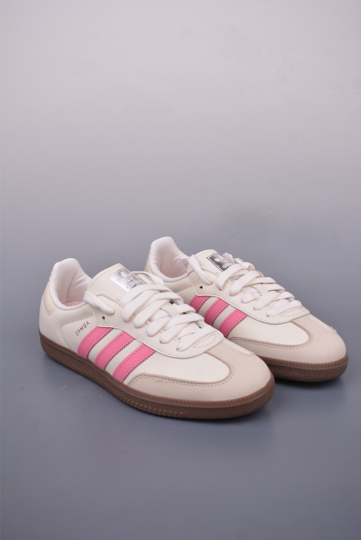 Adidas Originals Samba OG sneakers off-white powder rubber sole IG1962