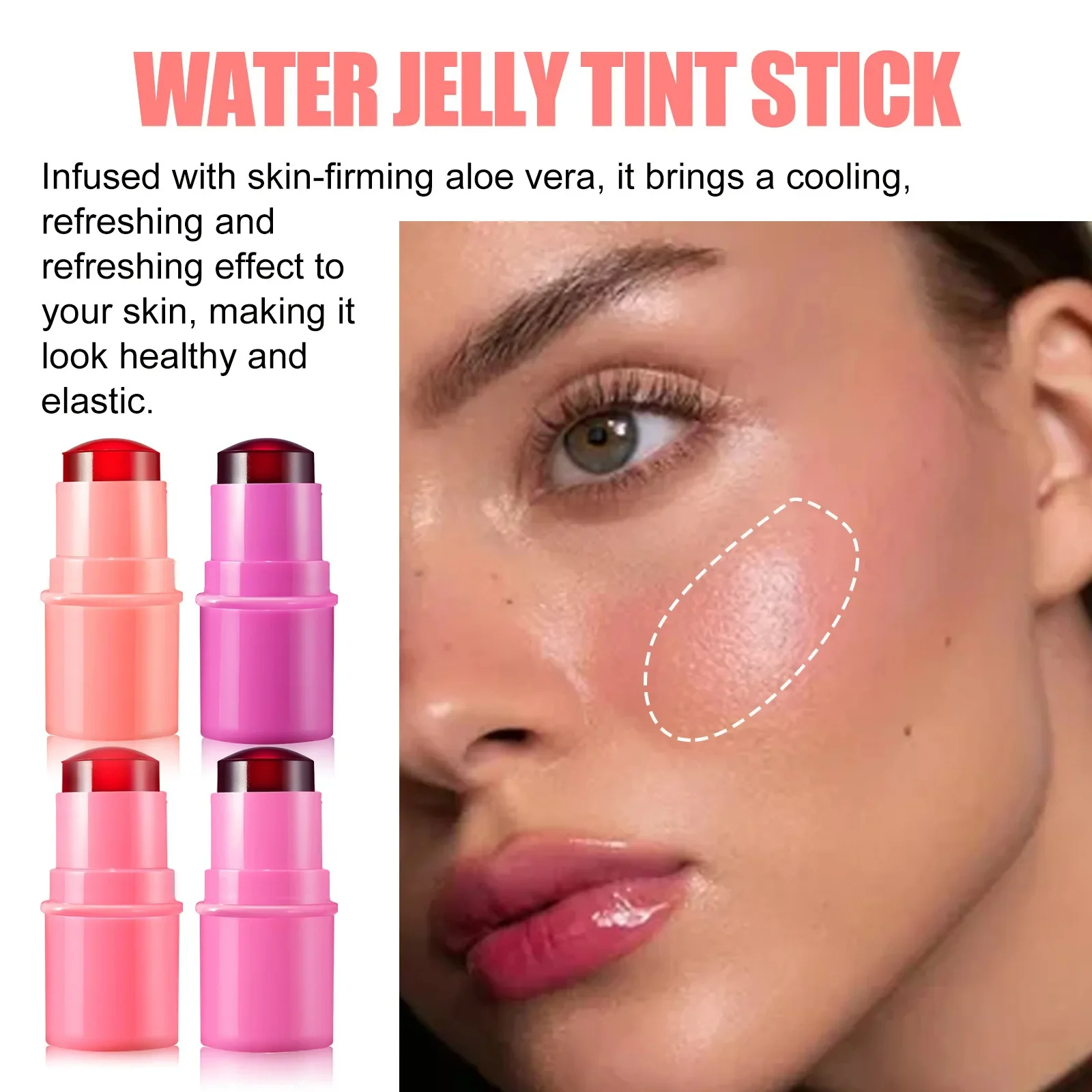 👍2024 New Arrival- 60% OFF💥Cooling Water Jelly Lip Stain Cheek Stain