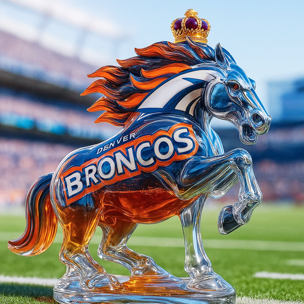 Denver Broncos Limited Edition Whisky Bottle