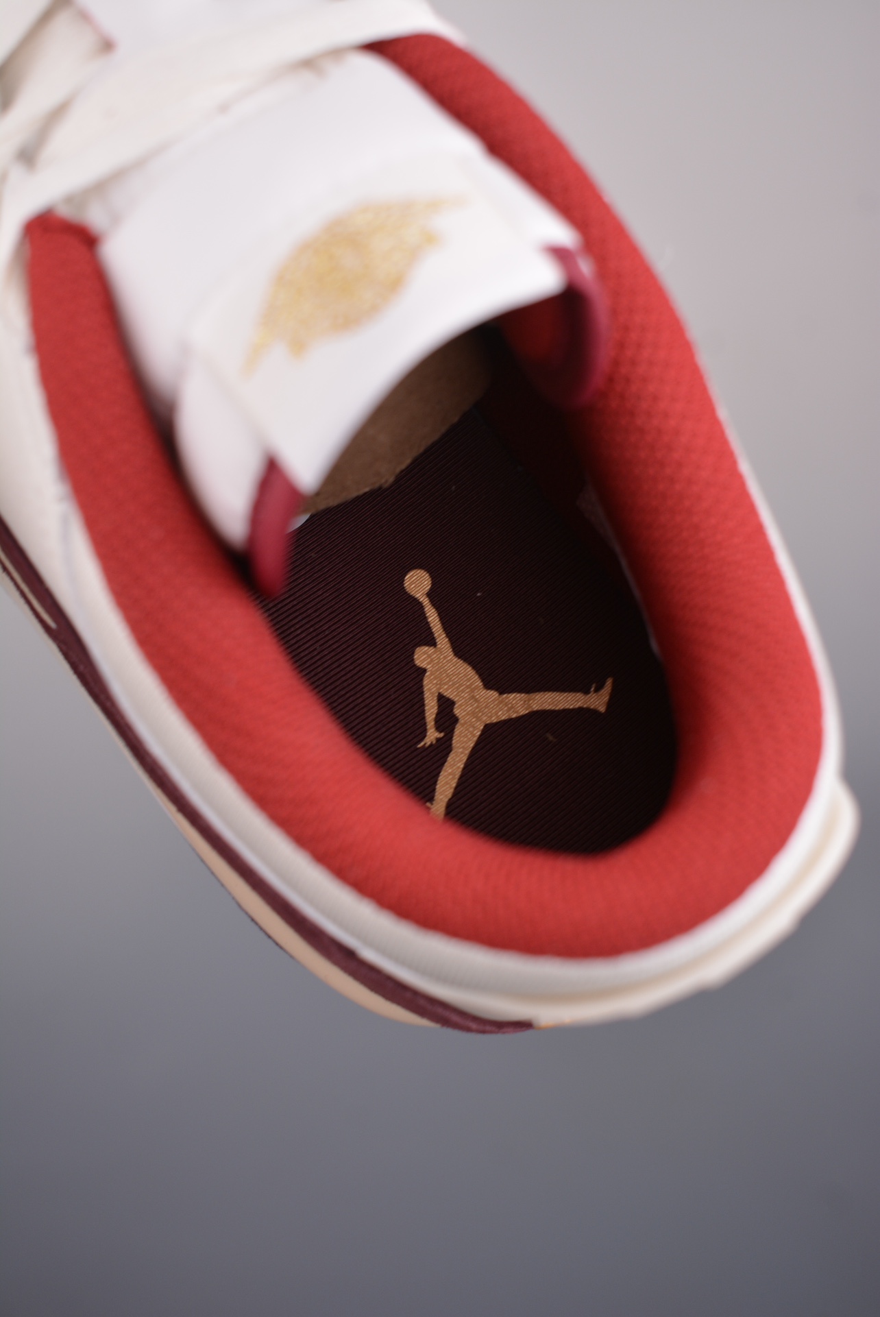 Nike Air Jordan Legacy 312 Low Off-White Burgundy  and Gold IB4712-161