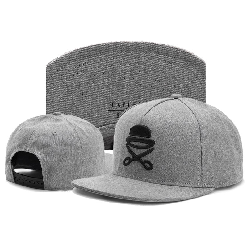 Summer hip-hop men's and women's trendy embroidered street sun hat flat brim hip-hop hat