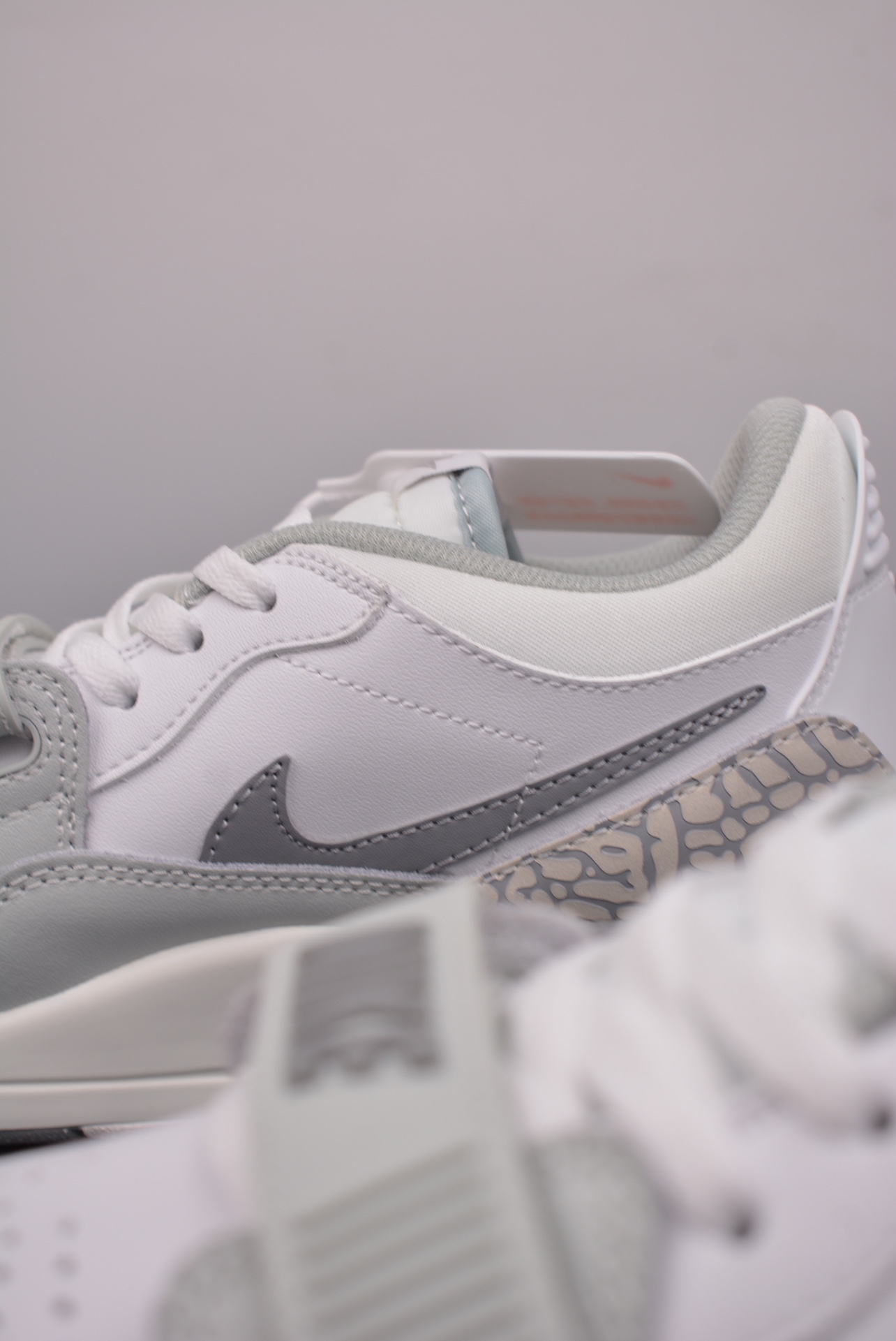Air Jordan Legacy 312 Pouting Panda Gray and White