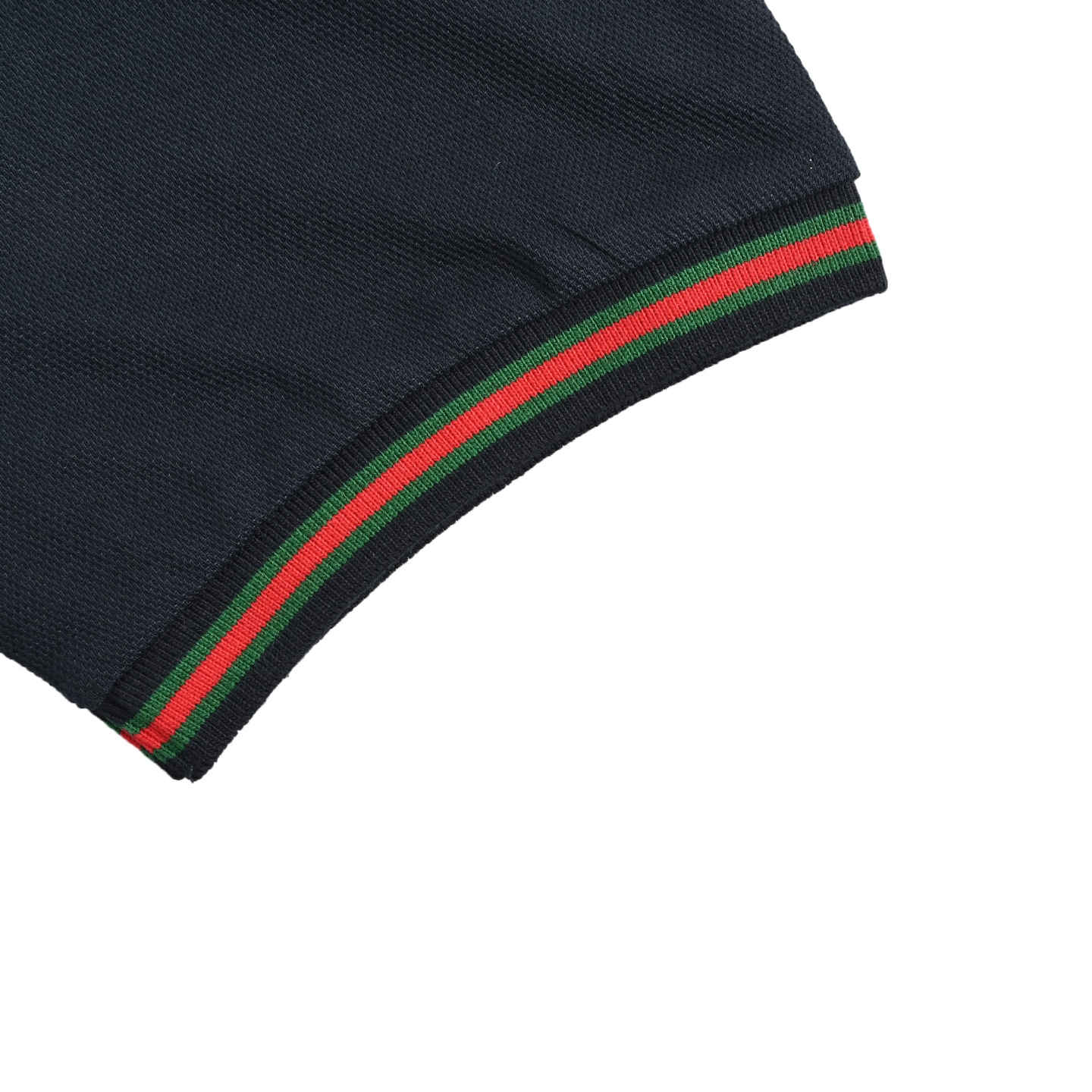 Gucci 25ss Pocket Web Logo Polo Short Sleeve