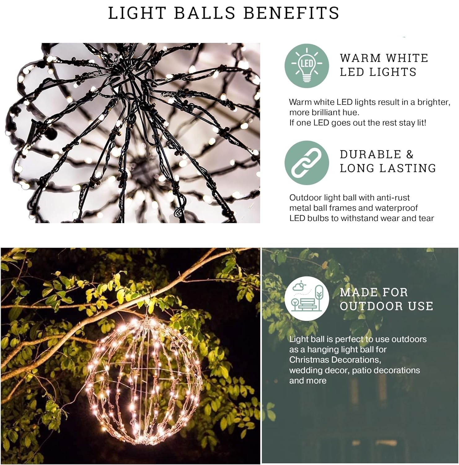 2025 ON SALE🔥Durable, Waterproof, Long-lasting, Lightweight Bright Light Ball
