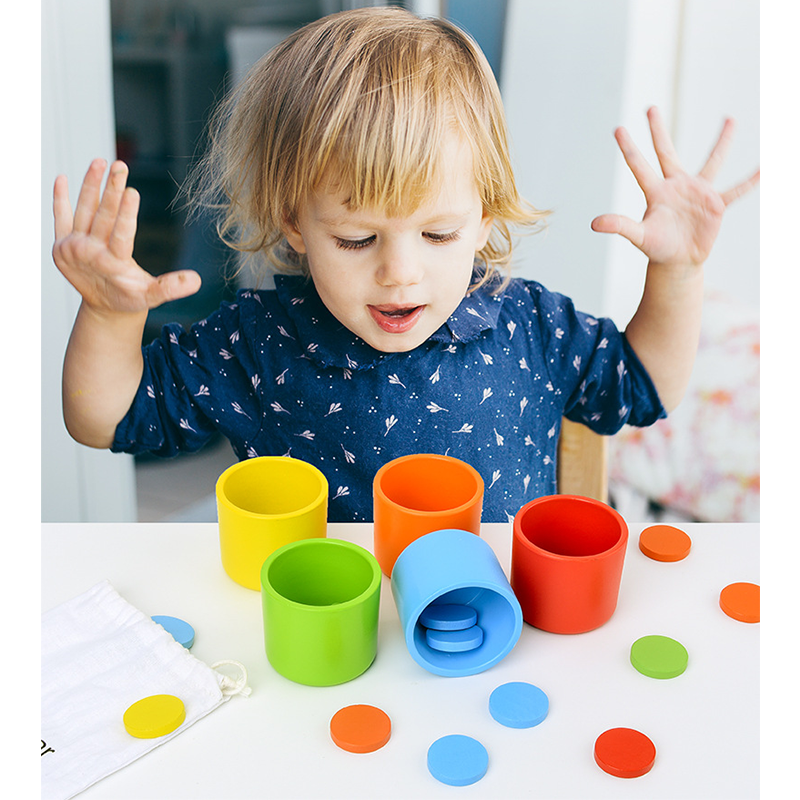 Puzzle color classification cup---win at the starting line