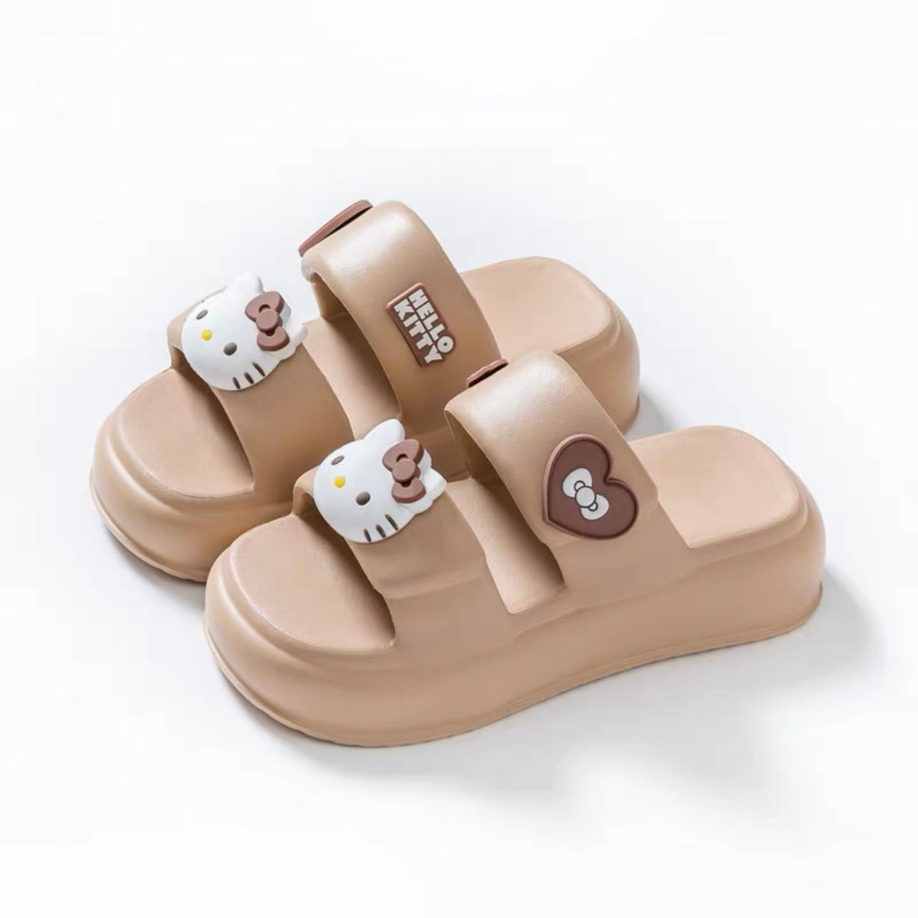 Sanrio Sandals Double Strap Waterproof EVA Chunky Slides
