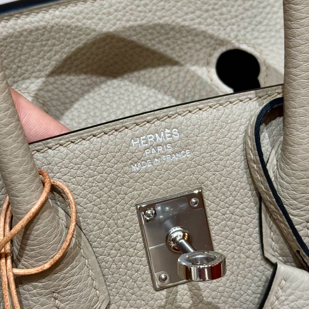 Hermès Birkin 81 Gris tourterlle handbag (handmade to order)
