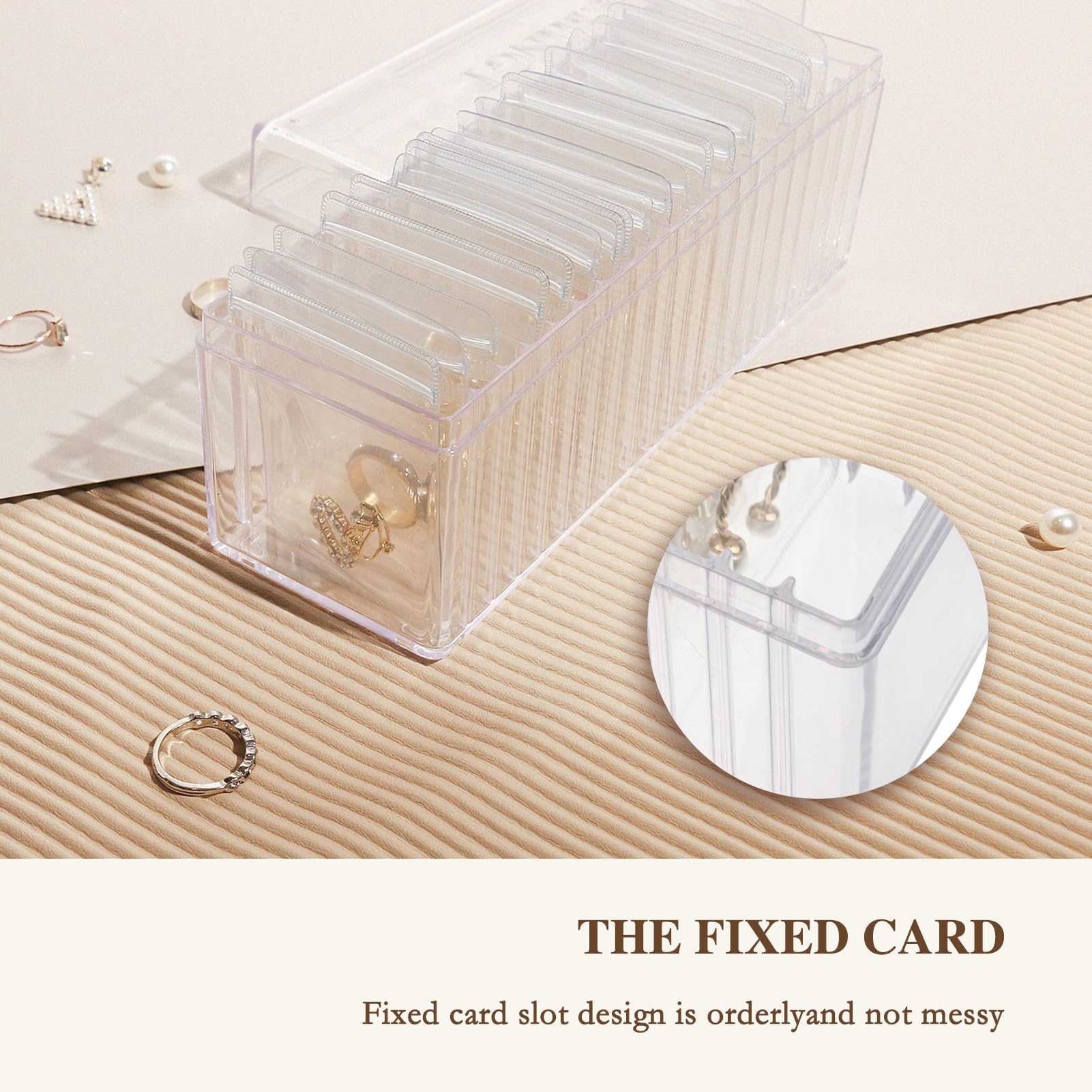 🔥HOT SALE 50% OFF🔥Acrylic Jewelry Box Organizer And Portable Anti Tarnish Jewelry Bags