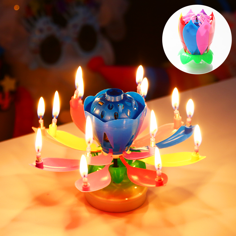 ⚡2024 New Year Special Sale-Magic Music Flower Birthday Candle