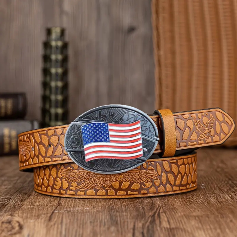 American Flag Belt With Knife (Free To Mix And Match)