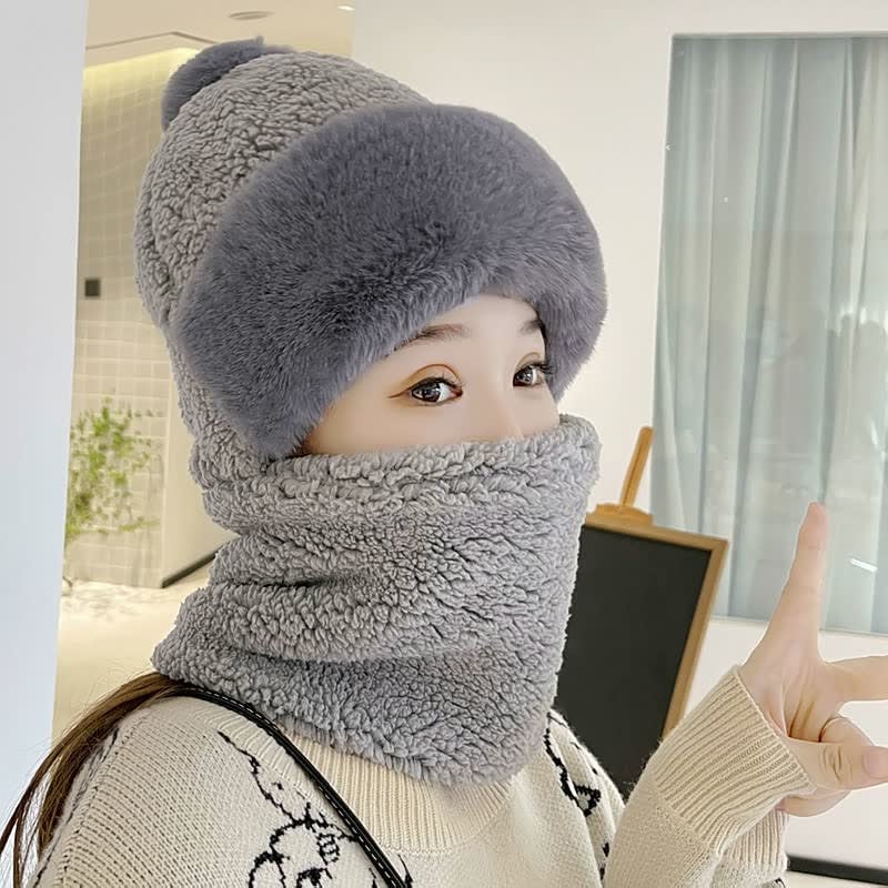 ❄winter promotion 49% OFF❄ Women's cycling windproof scarf hat