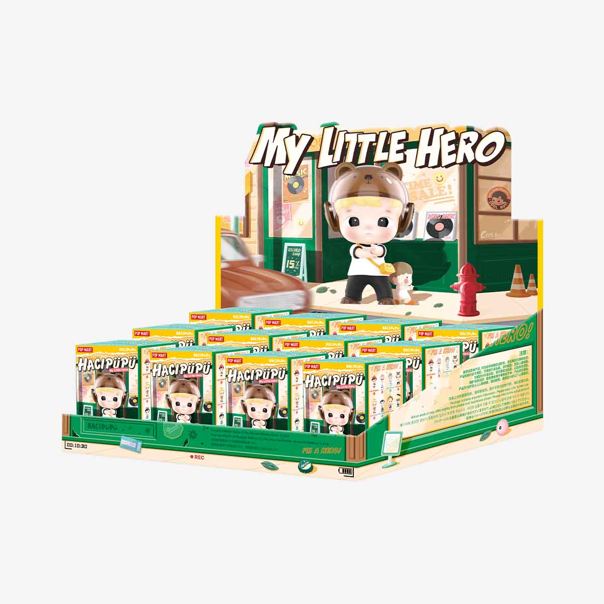 POP MART HACIPUPU My Little Hero Series Figures [1 Blind Box]