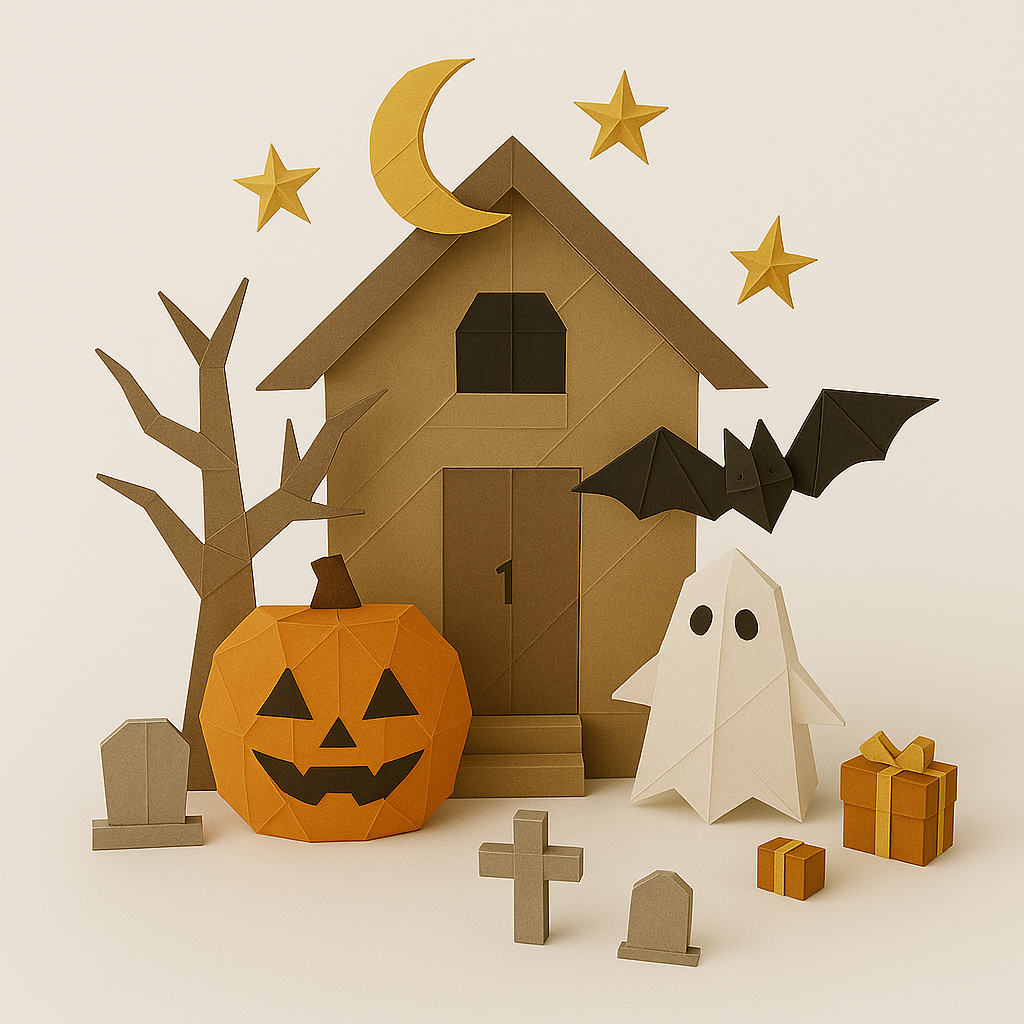 DIY Halloween Paper Craft Kit