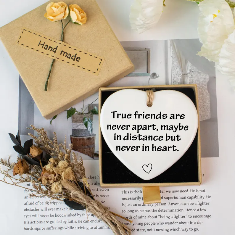 A friend's heartfelt ceramic piece