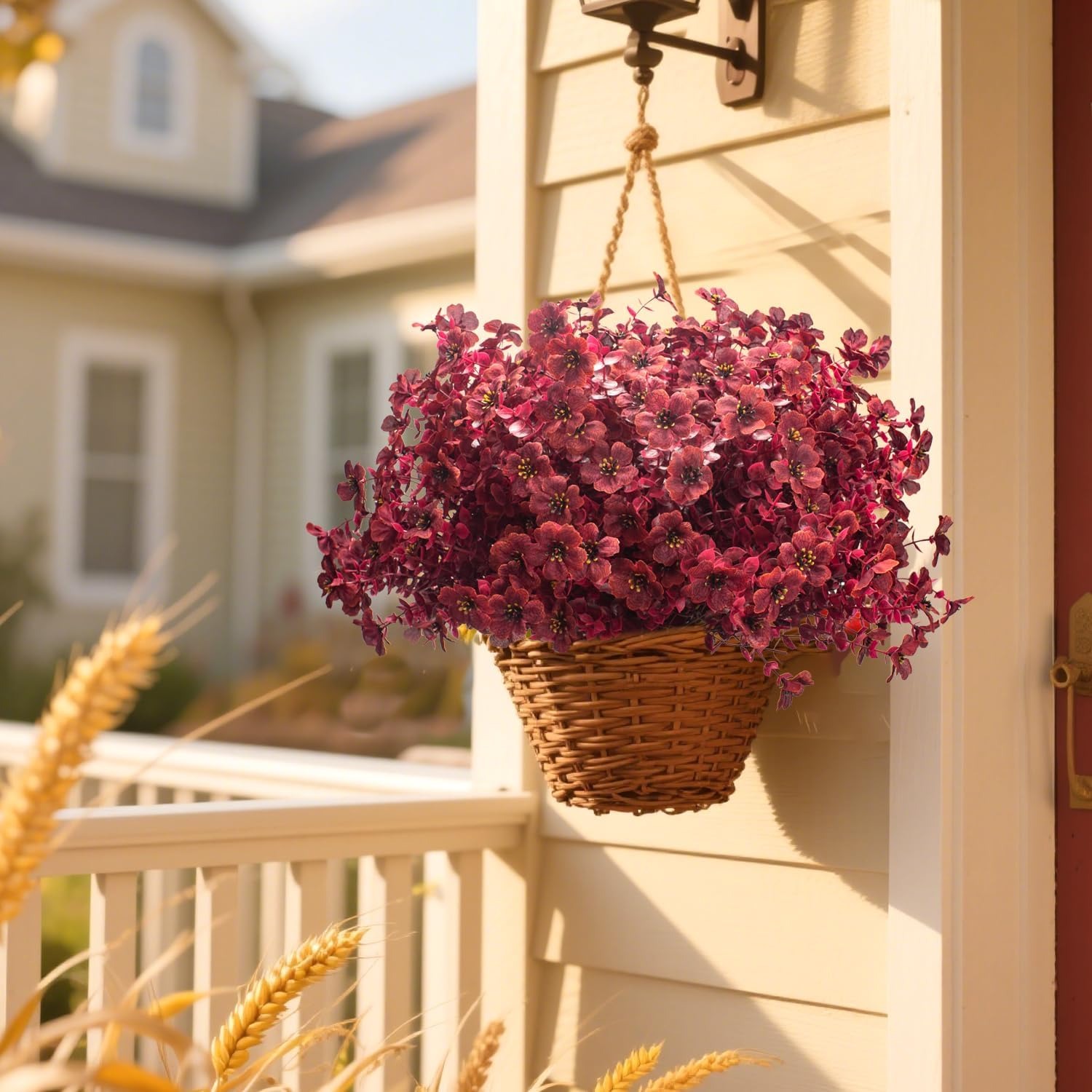 🏆Last Day 49% OFF⚡Artificial Fall Flowers UV Resistant Fake Outdoor Plants