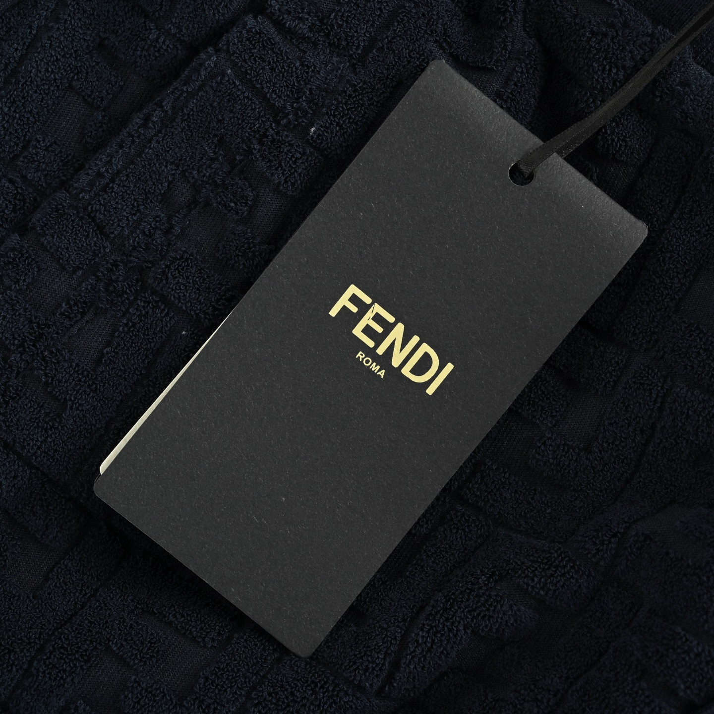 Fendi 25ss FF embossed jacquard towel shorts
