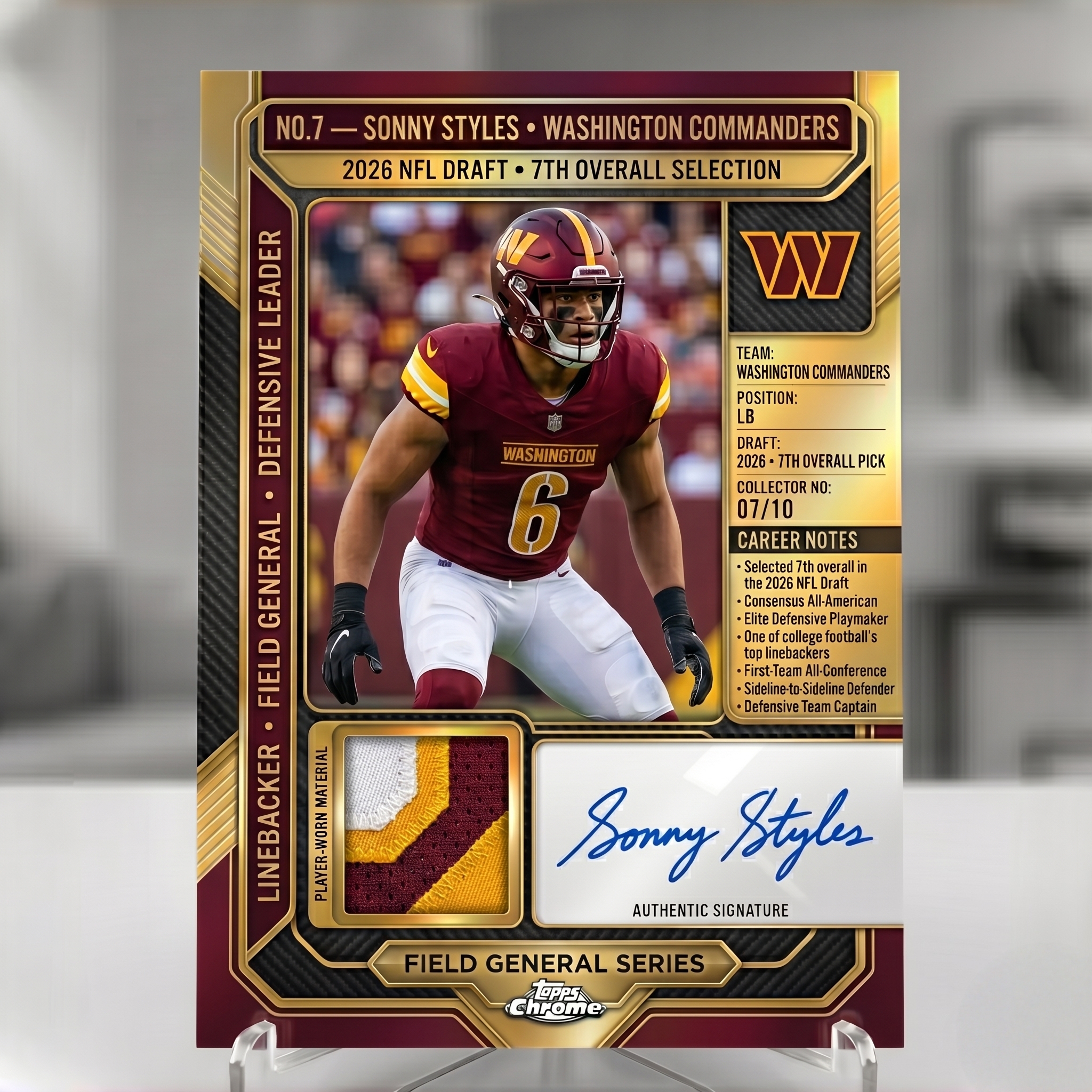 Topps 2026 NFL Draft Elite Top Prospect Hobby Box