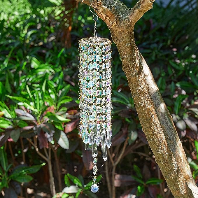 (🔥Last Day Promotion-SAVE 50% OFF) --✨ Crystal wind chimes(Guarantee for damage)-BUY 2 GET 10% OFF & FREE SHIPPING