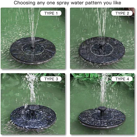 Lotus leaf solar fountain (🎁2024 new model hot sale🎁Last day of sale)