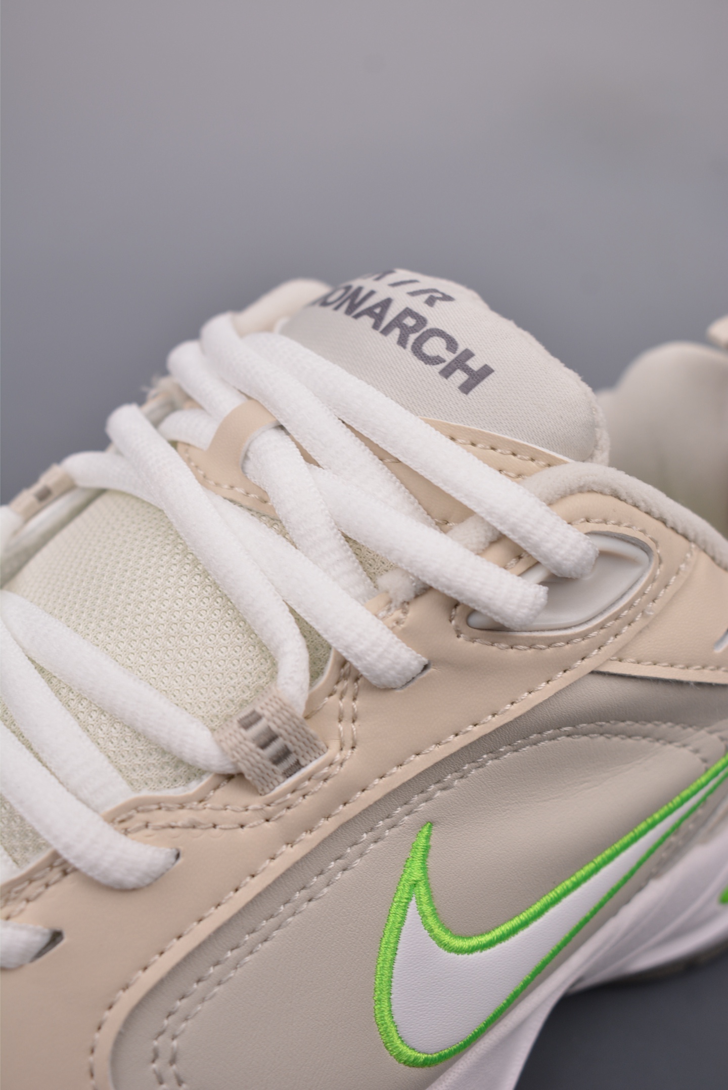 Nike Air Monarch IV Leather Beige Green FN3436-011