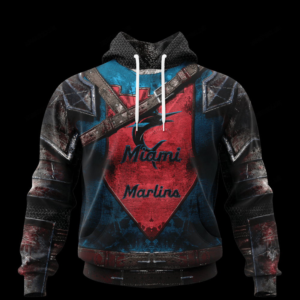 MIAMI MARLINS 3D WARRIORS HOODIE