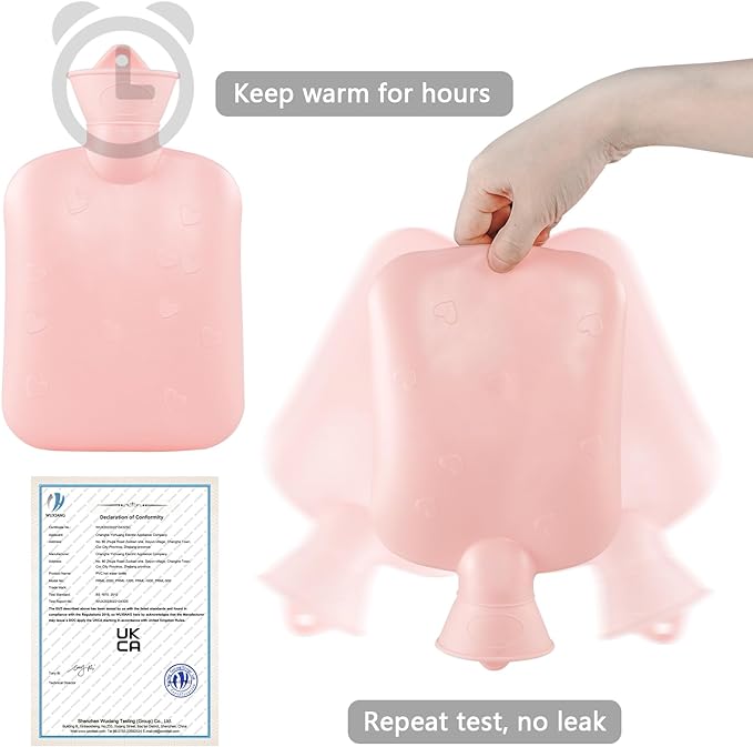 (❤️Early Winter Hot Sale-50% OFF-SAVE 50% OFF) Plush Refillable Hot Water Bottle Belt-BUY 2  FREE SHIPPING