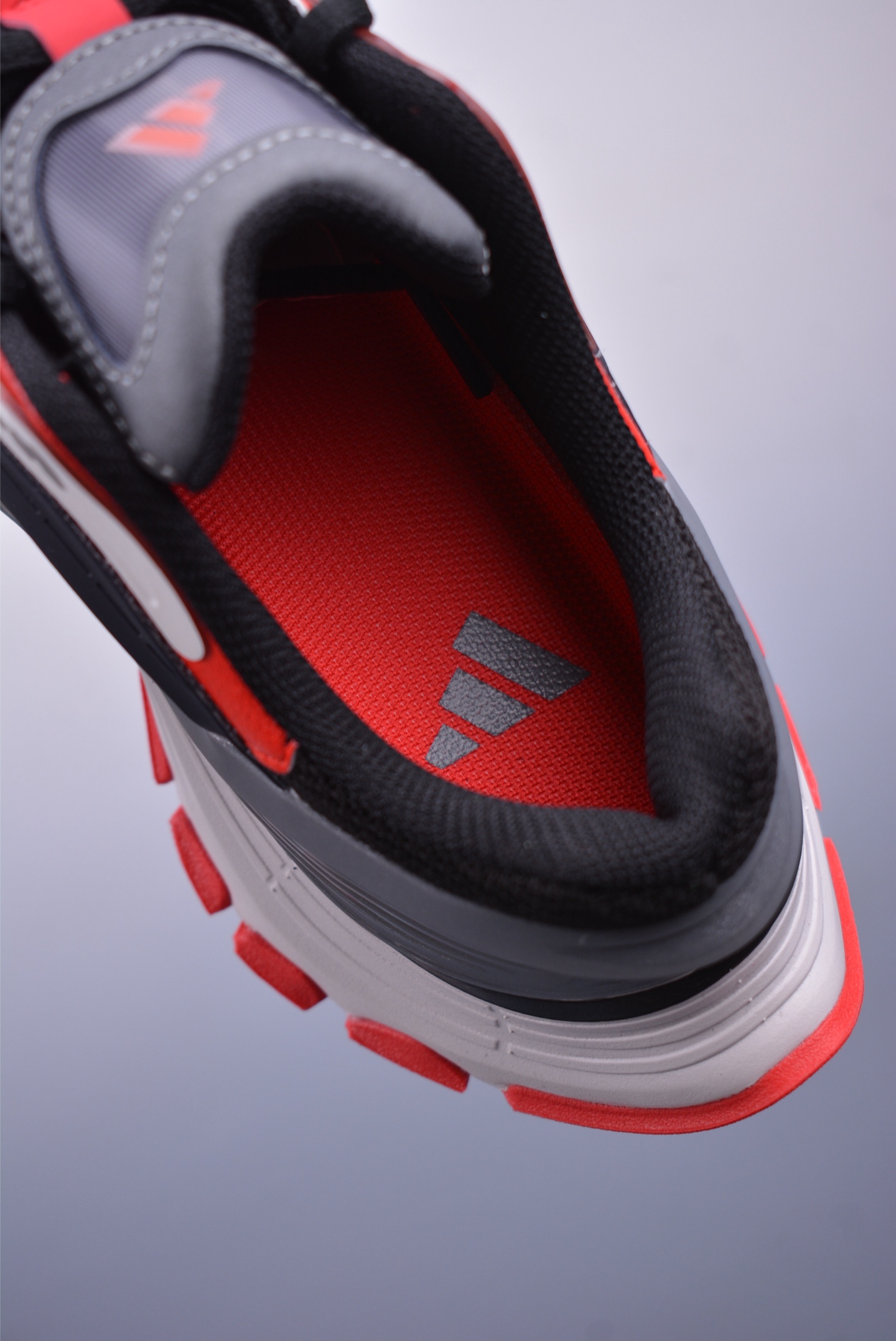 Adidas Vento XLG MTW Daddy Shoes Black, Gray and Red JR6392