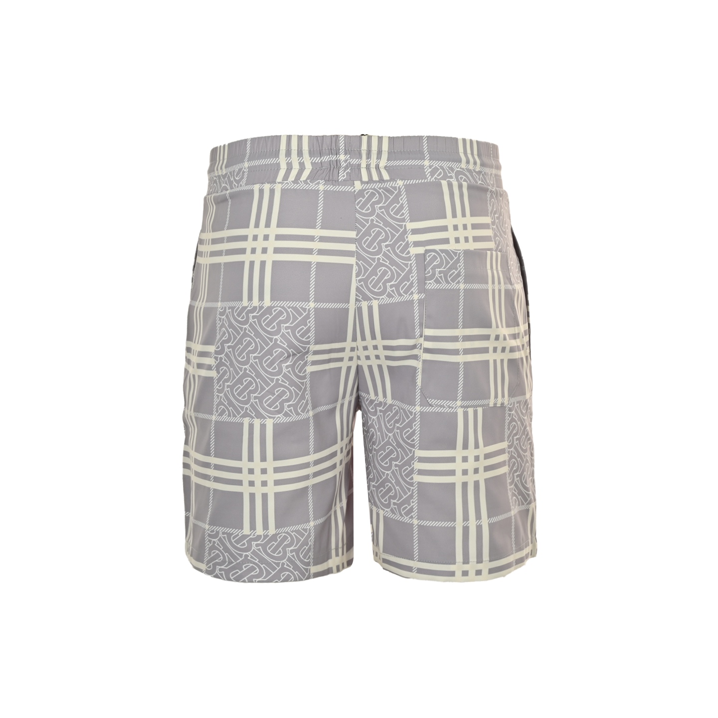 Burberry 25ss check print beach shorts