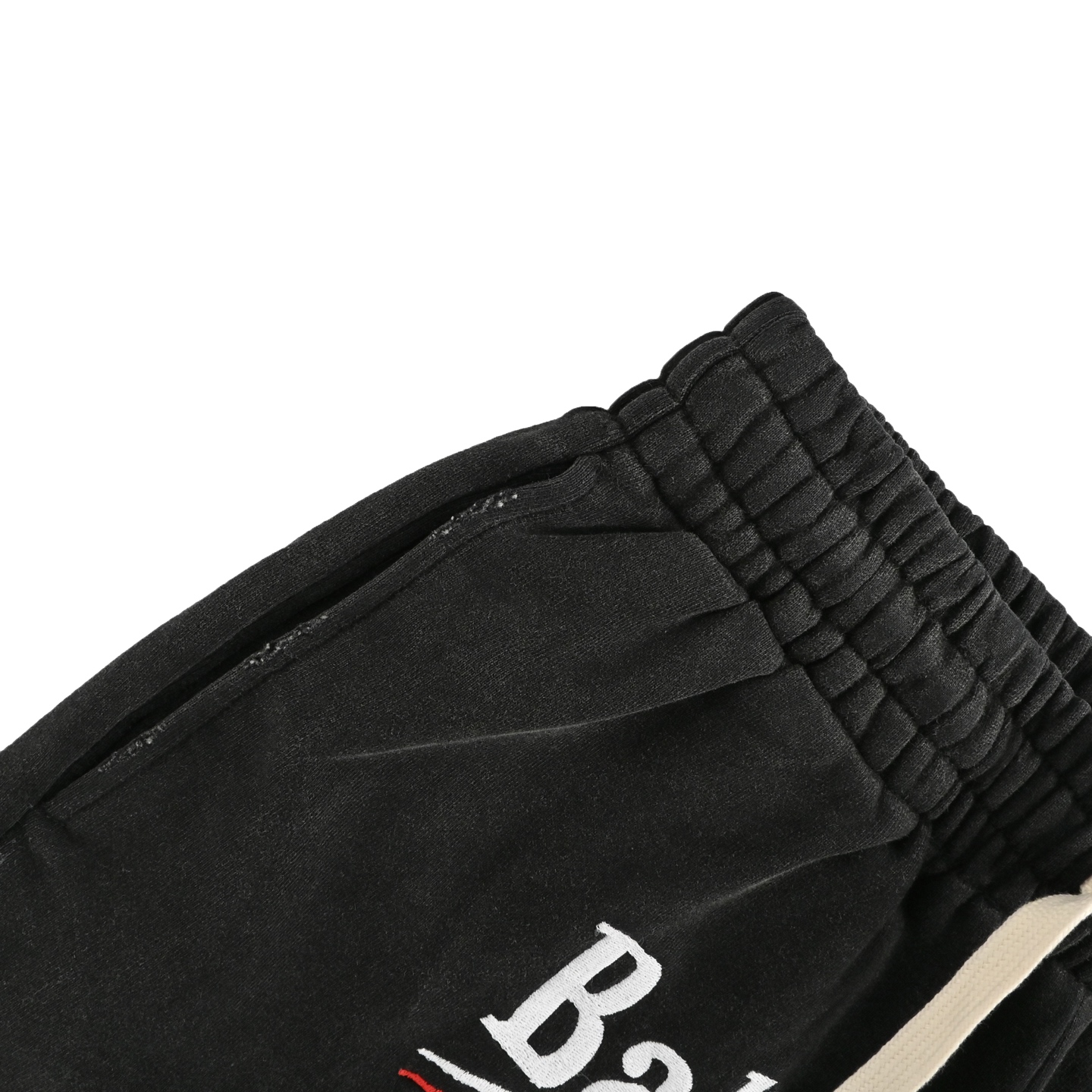 Balenciaga Coke Embroidered Terry Shorts